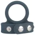 Boners Strap L - Dual Penis & Testicle Ring (Gray)