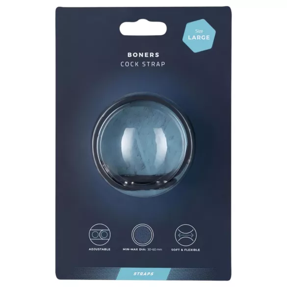 Boners Adjustable Penis Ring L - Grey