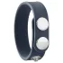 Boners Adjustable Cock Straps S/M - Gray Penis Ring