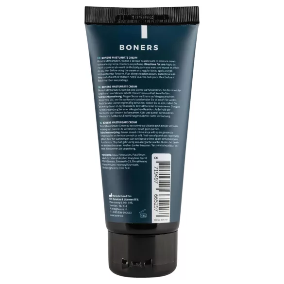 Boners Essentials - Masturbation Intimate Cream for Men (100ml)