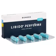   Boners Libido Performa - food supplement capsules for men (5 pcs)