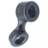 Boners Get Hard - Dual Ring Set for Men (Grey)