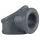 Boners 2in1 - Penis Ring and Ball Stretcher (Grey)