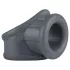 Boners 2in1 - Penis Ring and Ball Stretcher (Grey)