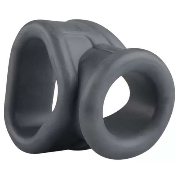 Boners 2in1 - Penis Ring and Ball Stretcher (Grey)