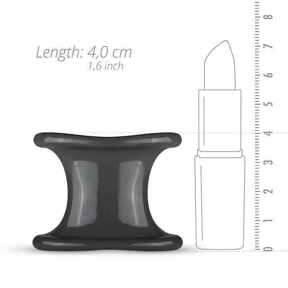 Boners - Penis Ring and Stretcher in One (Grey)