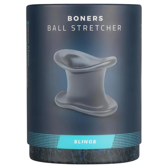 Boners - Penis Ring and Stretcher in One (Grey)