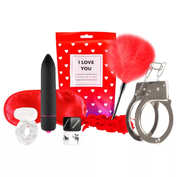 LoveBoxxx I Love You - Vibrating Set (7 Pieces)
