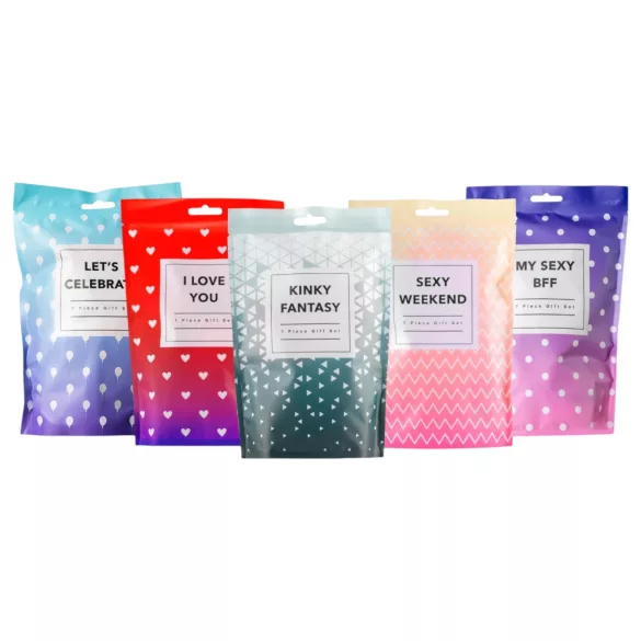 LoveBoxxx Let's Celebrate - 7-Piece Vibrator Set