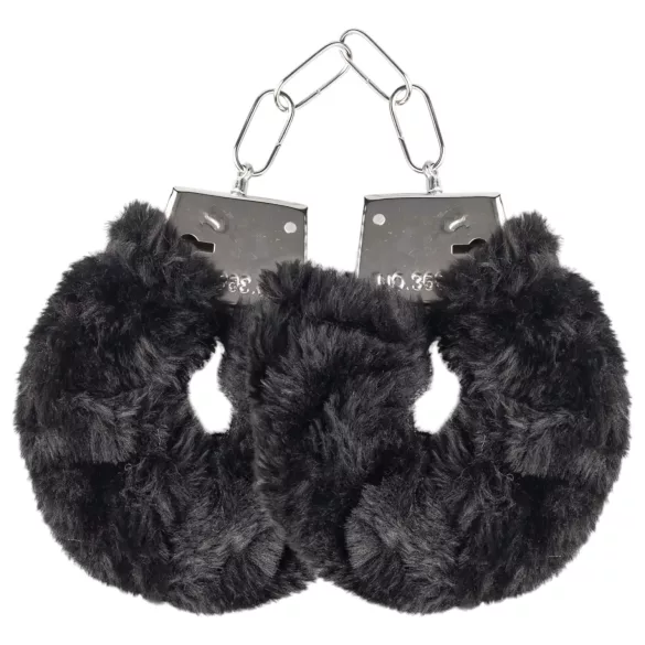 LoveBoxxx I Love Black - Vibrating Bondage Set (6 Pieces)