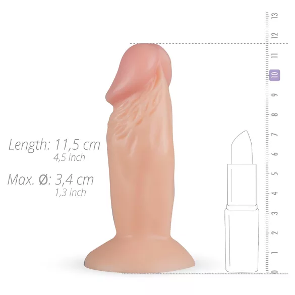Real Fantasy Archi - Lifelike Dildo - 4.5" (Natural)