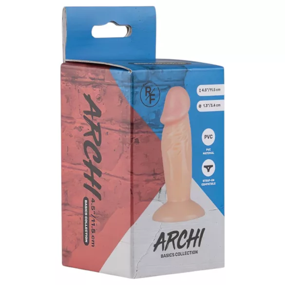 Real Fantasy Archi - Lifelike Dildo - 4.5" (Natural)