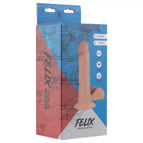 Real Fantasy Felix - Lifelike Testicle Dildo - 22cm (Natural)