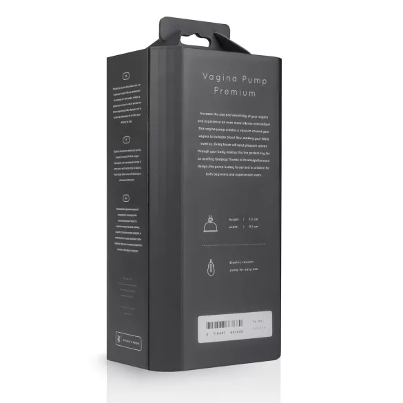 Saiz Premium - Automatic Pleasure Pump (Clear-Black)