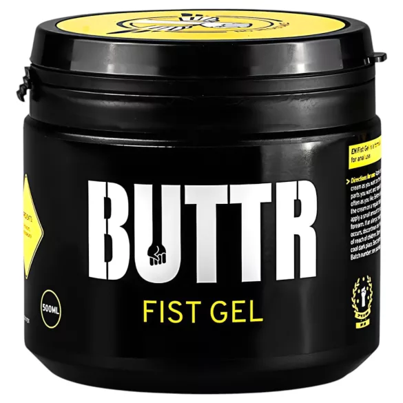 BUTTR Fisting Gel - Water-Based Lubricant (500ml)