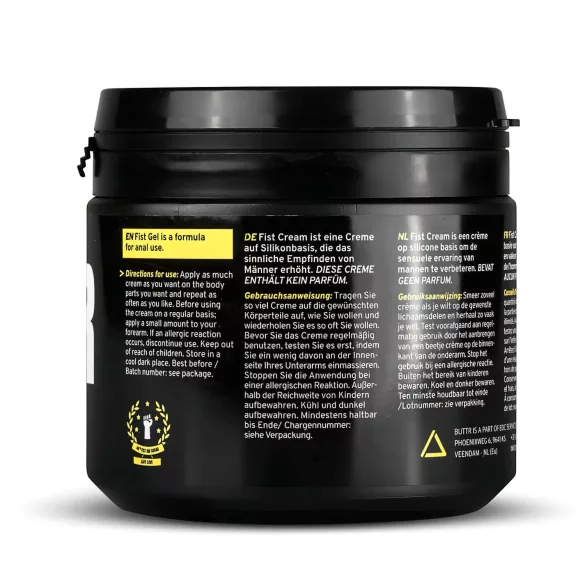 BUTTR Intense Glide Cream - Fisting Lubricant (500ml)
