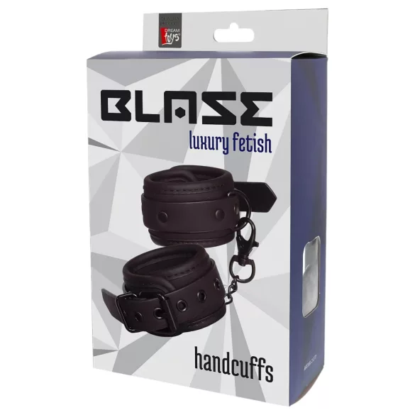 Blaze - Adjustable Strap Handcuffs (Black)