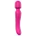 Vibes of Love Wand - rechargeable, warming, massaging vibrator (pink)