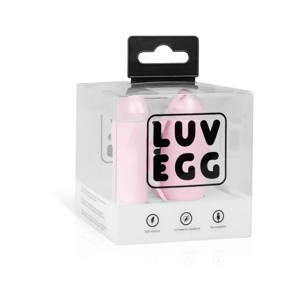 LUV EGG - Rechargeable Wireless Vibrating Egg (Pink)