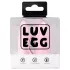 LUV EGG - wearable, rechargeable wireless vibrating egg (pink)