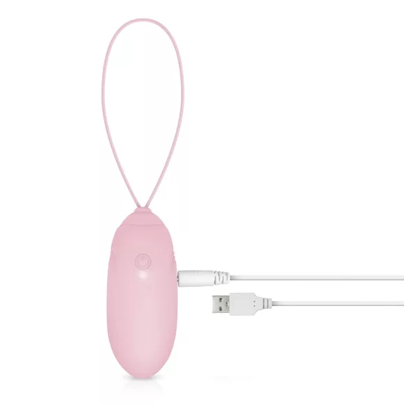 LUV EGG - wearable, rechargeable wireless vibrating egg (pink)