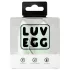 LUV EGG - wearable, rechargeable, remote‑controlled vibrating egg (green)