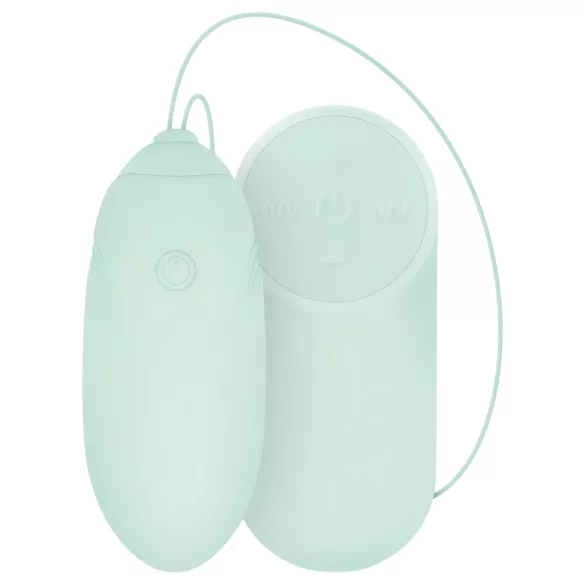 LUV EGG - wearable, rechargeable, remote‑controlled vibrating egg (green)