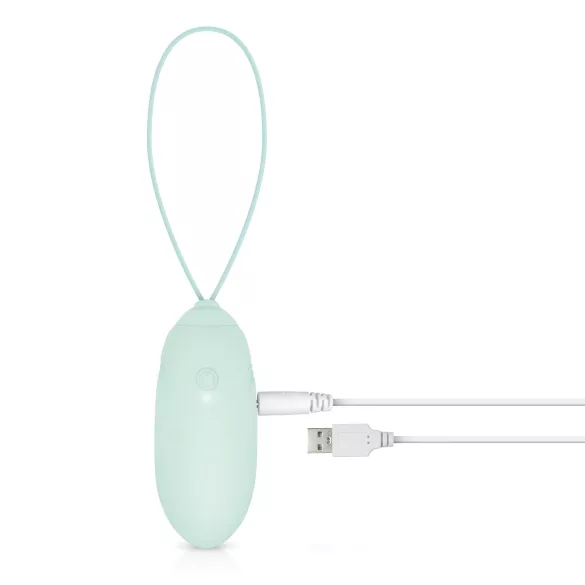 LUV EGG - wearable, rechargeable, remote‑controlled vibrating egg (green)