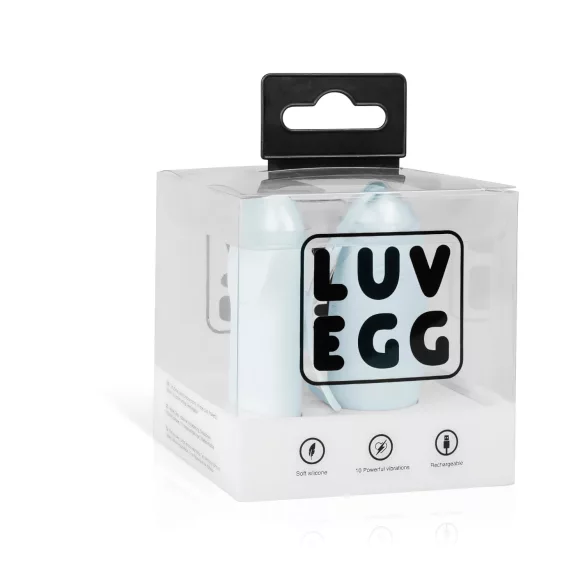 LUV EGG - Rechargeable, Wireless Vibrating Egg (Blue)