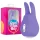 Good Vibes Tedy - Rechargeable Bunny Rabbit Vibrator (Purple)