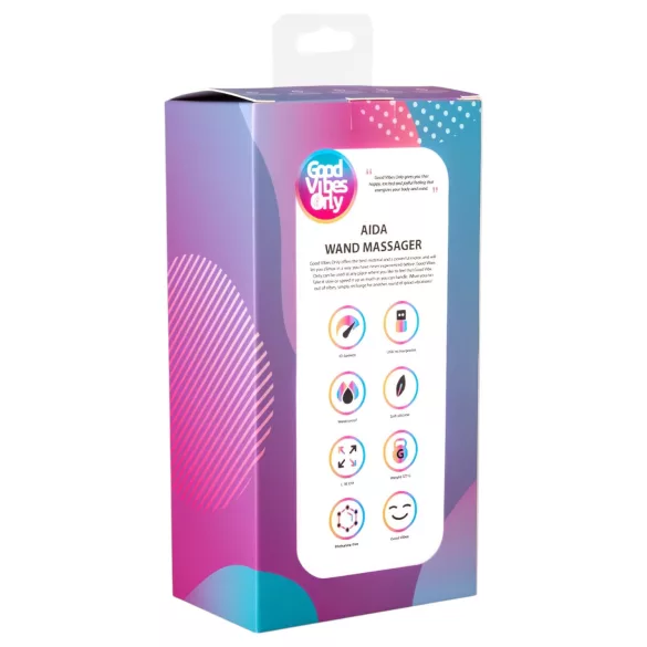 Good Vibes Aida - waterproof massaging vibrator (turquoise)