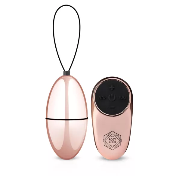 Rosy Gold Waterproof Vibrating Egg (Rose Gold)
