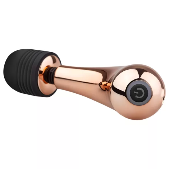Rosy Gold Mini Curve Massager - Vibrator (Rose Gold)