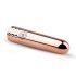 Rosy Gold Mini - Rechargeable Mini Wand Vibrator (Rose Gold)