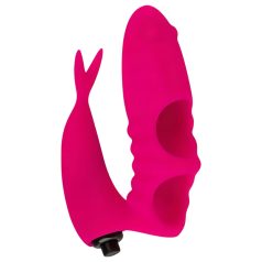 Easytoys Finger - 2-in-1 Finger Vibrator (Pink)