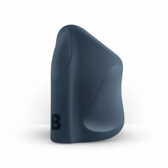 Boners - Rechargeable Vibrating Open Masturbator (Gray)