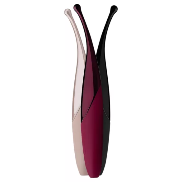 Senzi - Rechargeable, Waterproof Clitoral Vibrator (Black)
