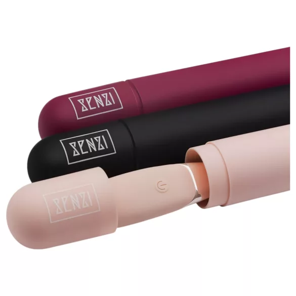 Senzi - Rechargeable, Waterproof Clitoral Vibrator (Black)