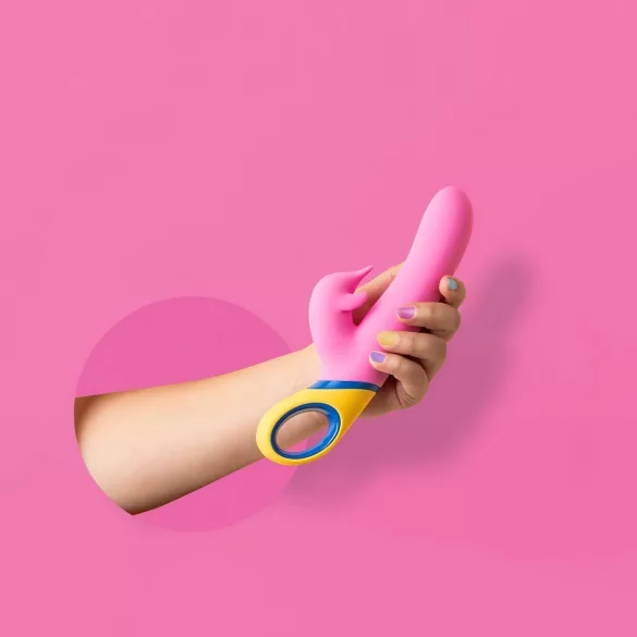 PMV20 Copy Dolphin - Rotating G-Spot & Clitoral Vibrator (Pink)