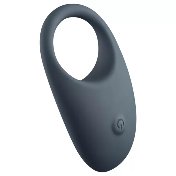 Boners - Rechargeable, Waterproof Vibrating Cock Ring (Grey)