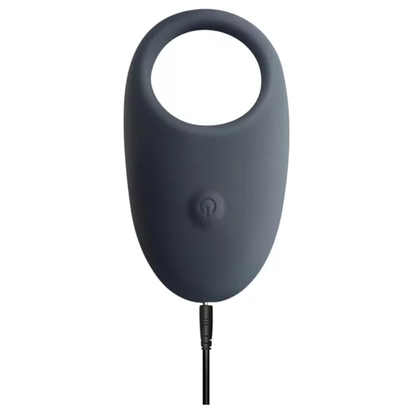 Boners - Rechargeable, Waterproof Vibrating Cock Ring (Grey)