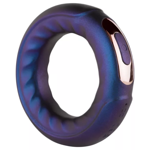 Hueman Saturn - Rechargeable, Waterproof Vibrating Ring (Purple)