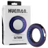 Hueman Saturn - Rechargeable, Waterproof Vibrating Ring (Purple)