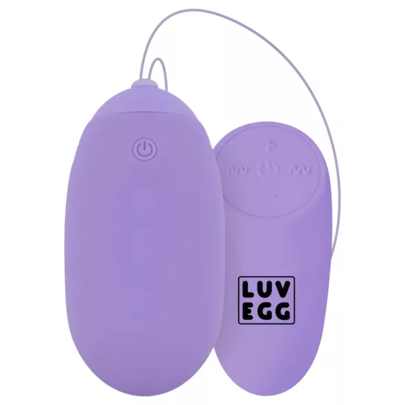 LUV EGG XL - wearable, rechargeable wireless vibrating egg (purple)