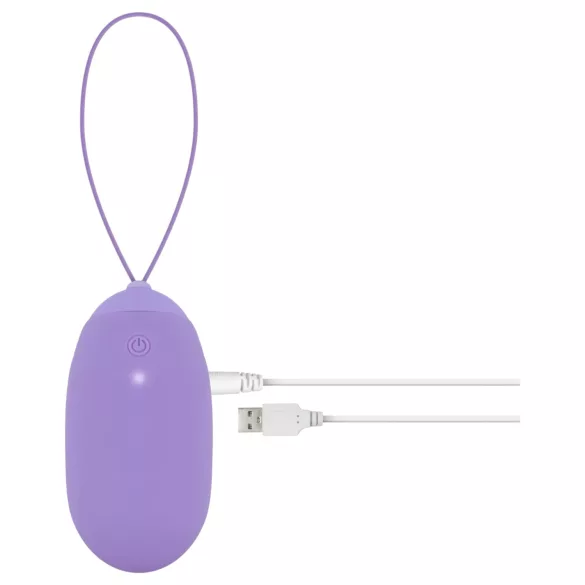 LUV EGG XL - wearable, rechargeable wireless vibrating egg (purple)