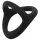 Easytoys Desire Ring - Flexible Penis and Testicle Ring (Black)