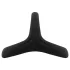 Easytoys Desire Ring - Flexible Penis and Testicle Ring (Black)