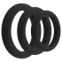 Easytoys Explore Ring - 3-Piece Black Penis Ring Set