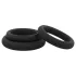 Easytoys Explore Ring - 3-Piece Black Penis Ring Set