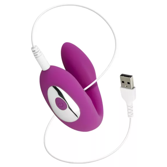 Easytoys Tap Dancer - Waterproof Wireless Couple's Vibrator (Pink)